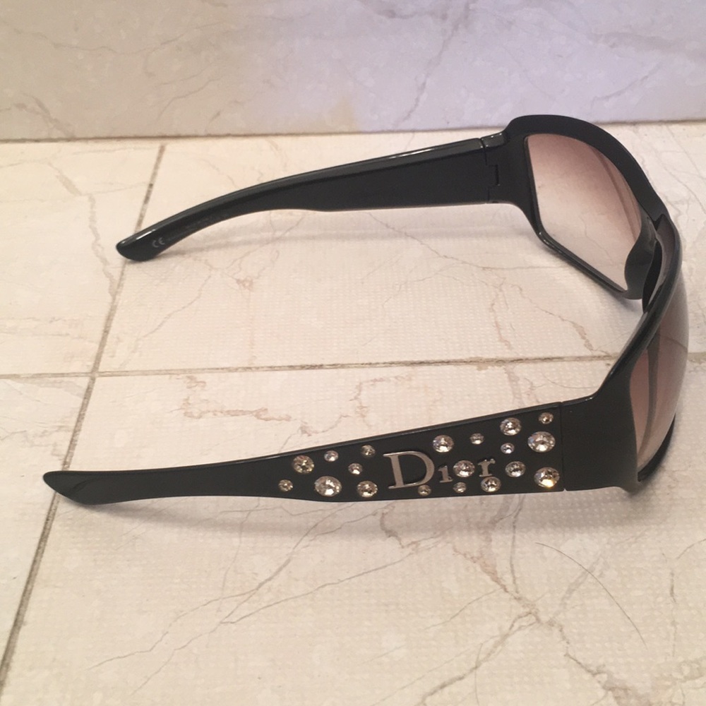 Christian Dior Swarovski Crystal Sunglasses